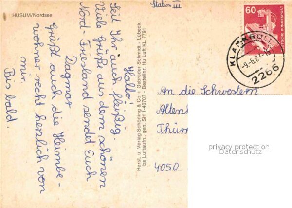 Husum Nordfriesland Fliegeraufnahme – Bild 2