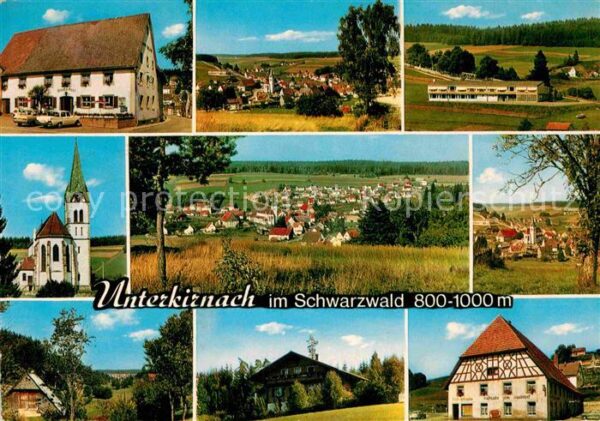 Unterkirnach Kirche Gasthaus