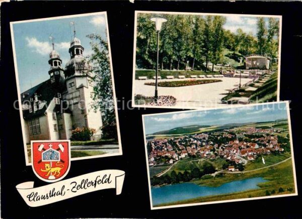 Clausthal-Zellerfeld Fliegeraufnahme