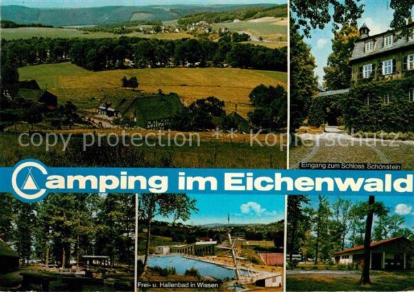 Mittelhof Sieg Campingplatz im Eichenwald