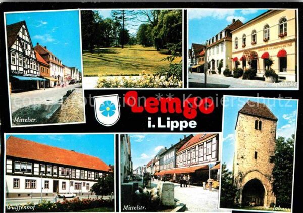Lemgo Mittelstrasse Apotheke Sankt Johann
