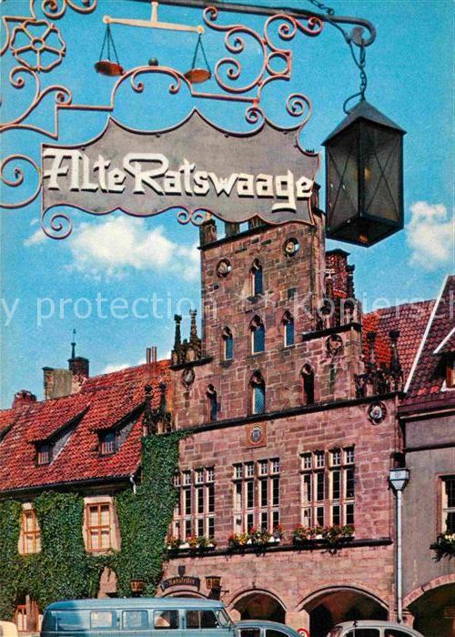 Lemgo Rathaus Gasthaus Alte Ratswaage