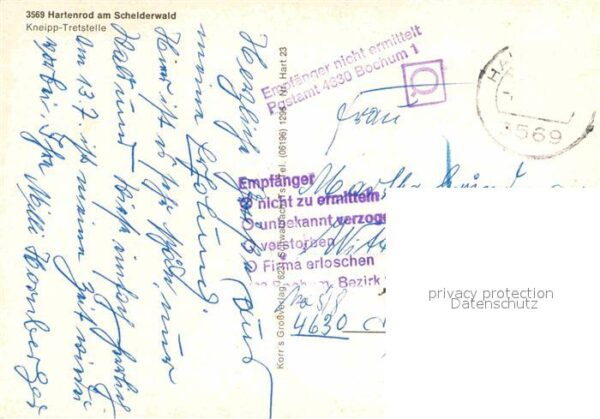 Hartenrod Odenwald Kneipp Tretstelle – Bild 2