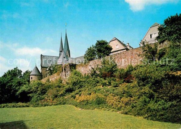 Olpe Biggesee Partie an der Stadtmauer
