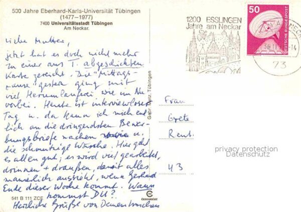 Tuebingen Neckarpartie – Bild 2