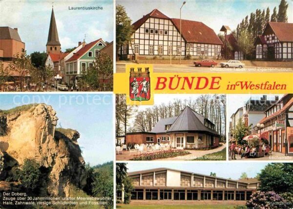 Buende Westfalen Laurentikirche Doberg Stadtgarten Tabak
