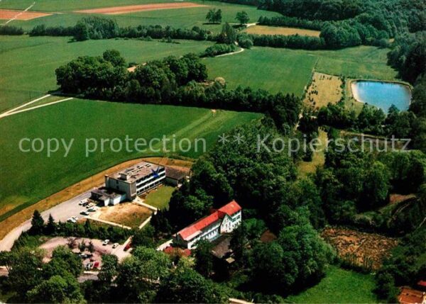 Bad Randringhausen Fliegeraufnahme Kurhaus Ernstmeier