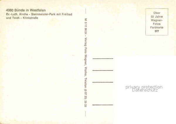 Buende Westfalen Evangelische Kirche Steinmeister Park F – Bild 2