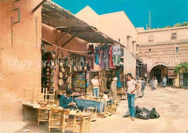 Marrakech Marrakesch Souk Mouassime