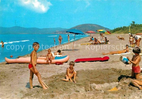 Grosseto Toscana Albinia Camping Acapulco Strand