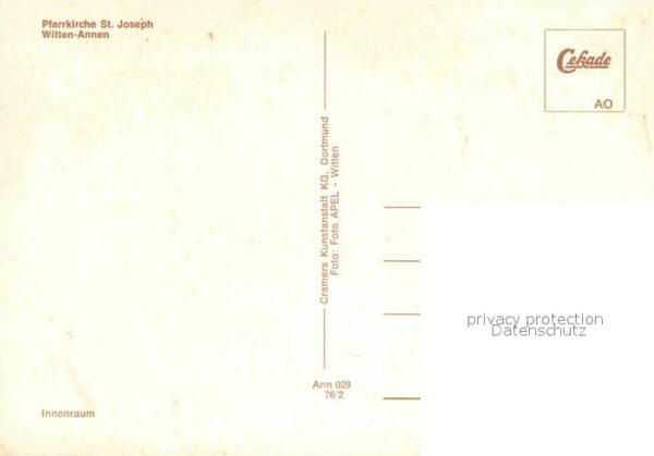Witten-Annen Pfarrkirche Sankt Joseph – Bild 2