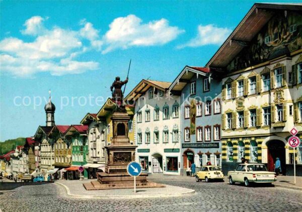 Bad Toelz Marktstrasse Winzerer-Denkmal