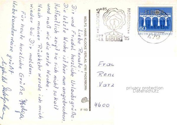Bad Lippspringe Karl-Hansen-Klinik Kurpark Thermalbad – Bild 2