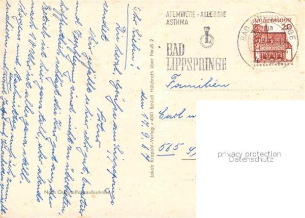 Bad Lippspringe Kurhaus Kongresshalle Kurpark Musikpavi – Bild 2
