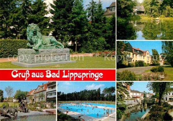 Bad Lippspringe Kurhaus Schäferdenkmal