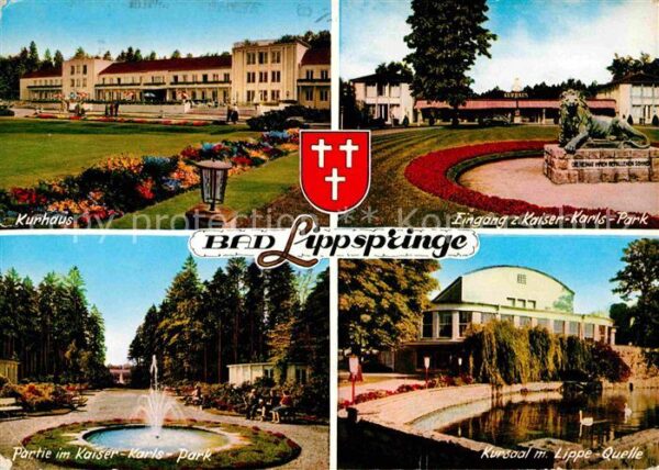 Bad Lippspringe Kurhaus Kaiser Karls Park