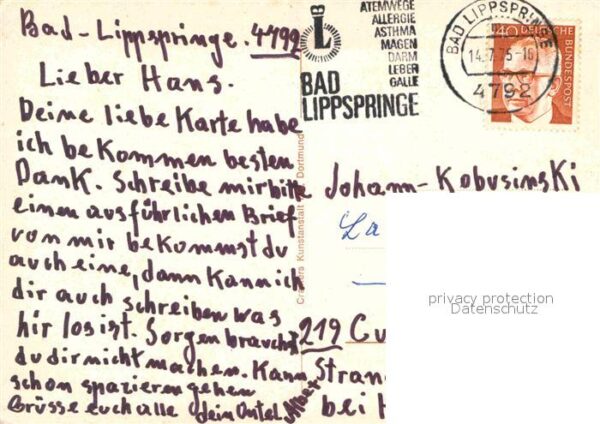 Bad Lippspringe Kurhaus Kaiser Karls Park – Bild 2