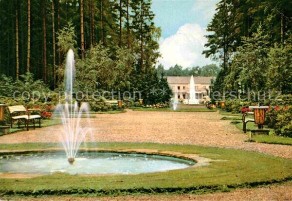 Bad Lippspringe Hauptallee Kaiser Karls Park