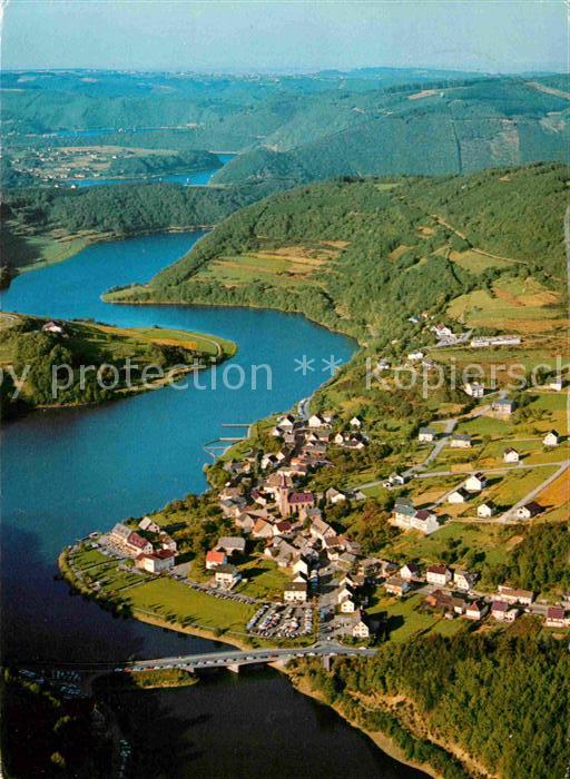 Einruhr Fliegeraufnahme Obersee der Rurtalsperr