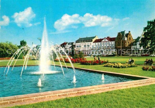 Andernach Springbrunnen in den Rheinanlagen