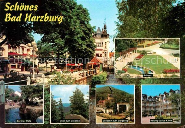Bad Harzburg anlagen Berliner-Platz Brocken Seilbahn