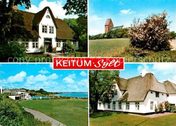 Keitum Sylt Fachwerkhäuser Kirche