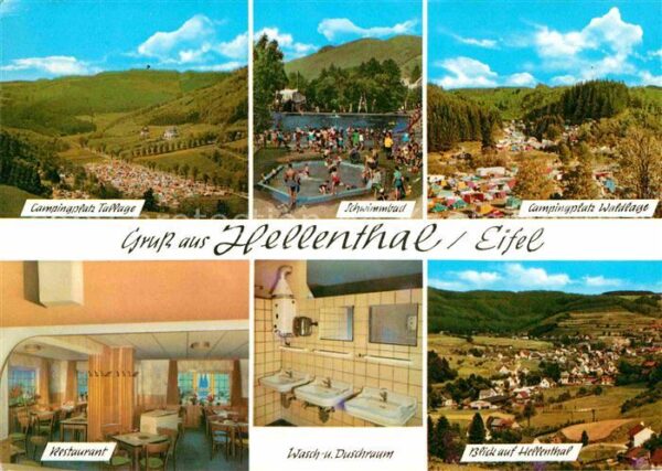 Hellenthal Eifel Camping Schwimmbad Schänke Hellenthal