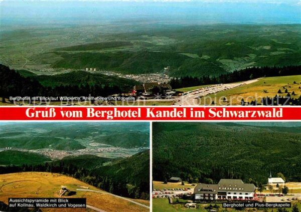 Kandel Breisgau Berghotel Pius-Bergkapelle Waldkirch Au