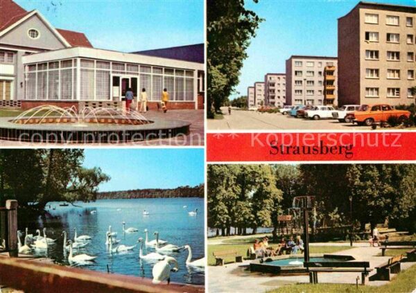 Strausberg Brandenburg Haus der NVA Klub am See Artur-Becker-S