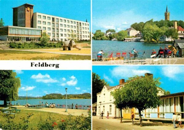 Feldberg Mecklenburg Erholungsheim Freundschaft Haussee