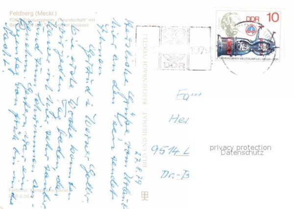 Feldberg Mecklenburg Erholungsheim Freundschaft Haussee – Bild 2