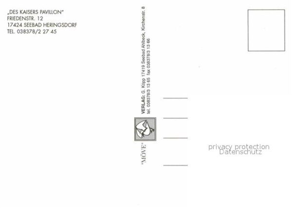 Heringsdorf Ostseebad Usedom Des Kaisers-Pavillon Bar Restaurant – Bild 2