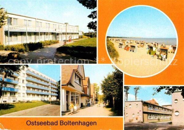 Boltenhagen Ostseebad Strand Blindenkurheim Erholungsheim Joh