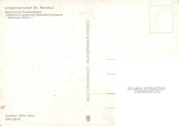 Langenbernsdorf Koberbachtalsperre Werdauer Wald – Bild 2