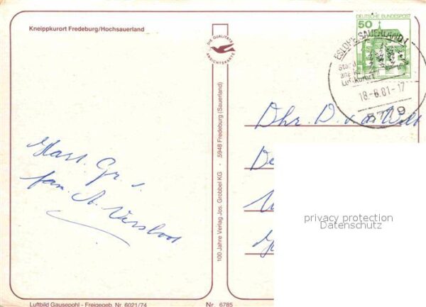Fredeburg Schmallenberg Fliegeraufnahme – Bild 2