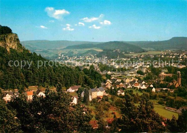 Gerolstein Blick vom Auberg mit Munterlay