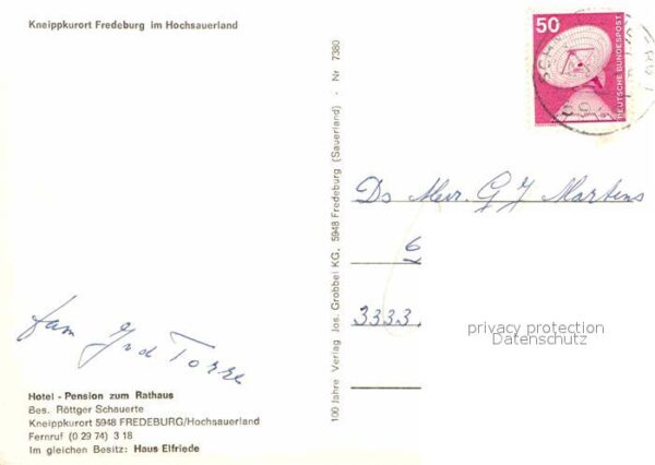 Fredeburg Schmallenberg Fliegeraufnahme – Bild 2