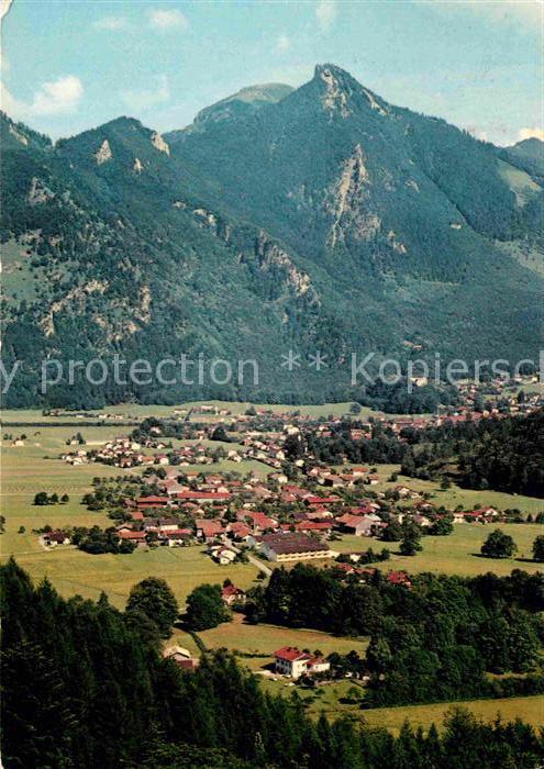 Marquartstein Piesenhausen mit Hochgern Hochlerch