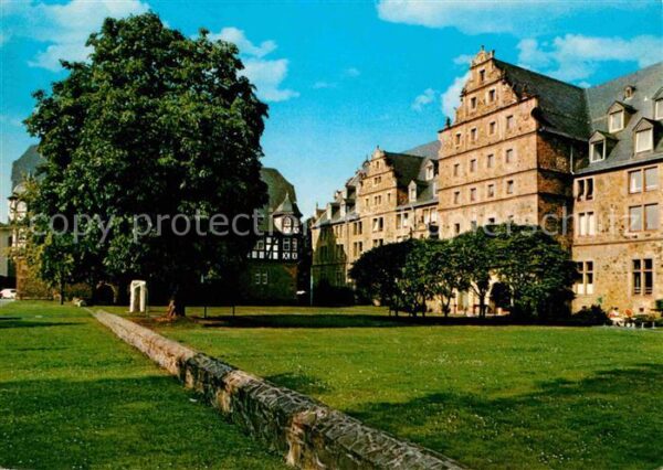 Giessen Lahn Universitätsstadt Zeughaus mit neuem Sc