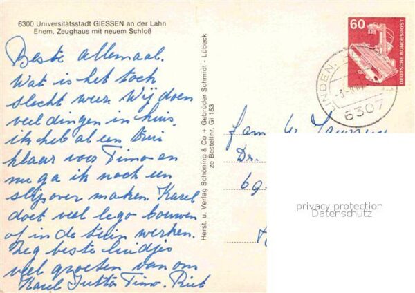 Giessen Lahn Universitätsstadt Zeughaus mit neuem Sc – Bild 2