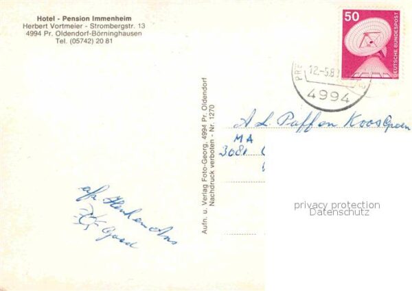 Boerninghausen Oldendorf Hotel Pension Immenheim – Bild 2