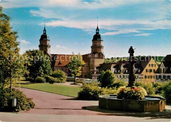 Freudenstadt Marktplatzanlagen mit Stadtkirche