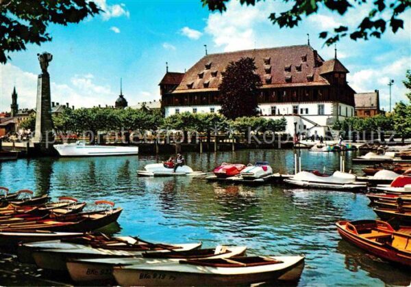 Konstanz Bodensee Gondelhafen und Konzil