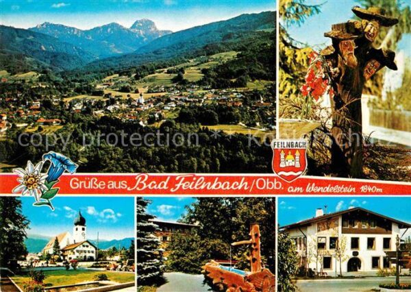 Bad Feilnbach am Wendelstein Fliegeraufnahme