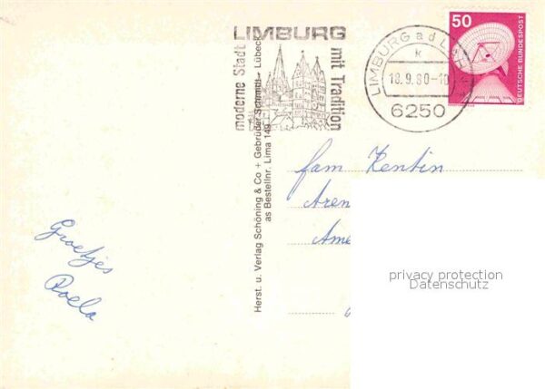 Limburg Lahn Lahnparite Fachwerk Fliegeraufnahme Fre – Bild 2