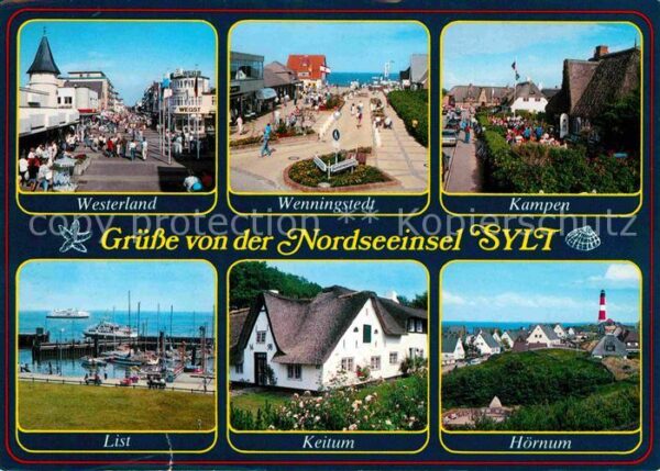 Sylt Westerland Wenningstedt Kampen List Kei