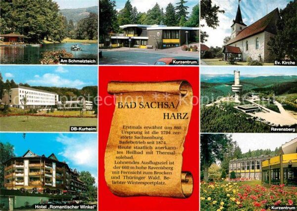 Bad Sachsa Harz Schmelzteich Kurzentrum Ravensberg Kurz