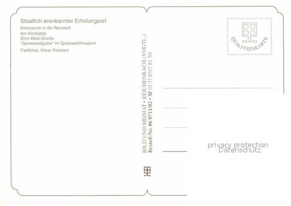 Luebbenau Spreewald Kolosseum Ehm-Welk-Strasse Spreewaldgus – Bild 2