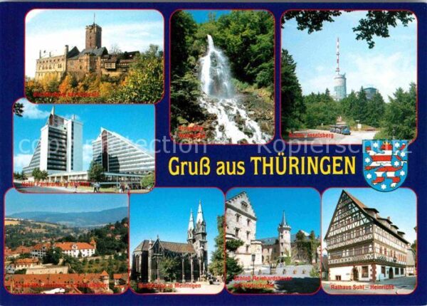 Thueringen Region Eisenach Wartburg Oberhof Hotel Panoram