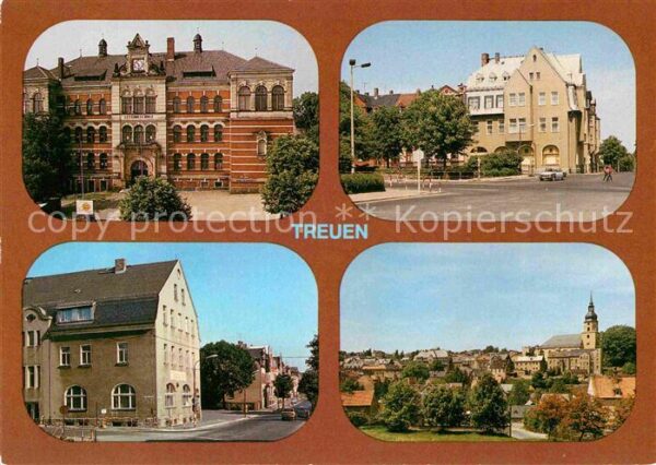 Treuen Lessingschule Ernst-Thälmann-Platz mit